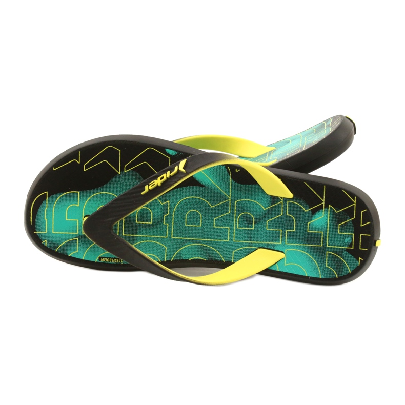 Boys Flip Flops 83062 Azure-Black Rider nero 4