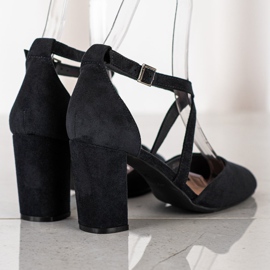 Décolleté Con Fibbia Sergio Leone nero 1