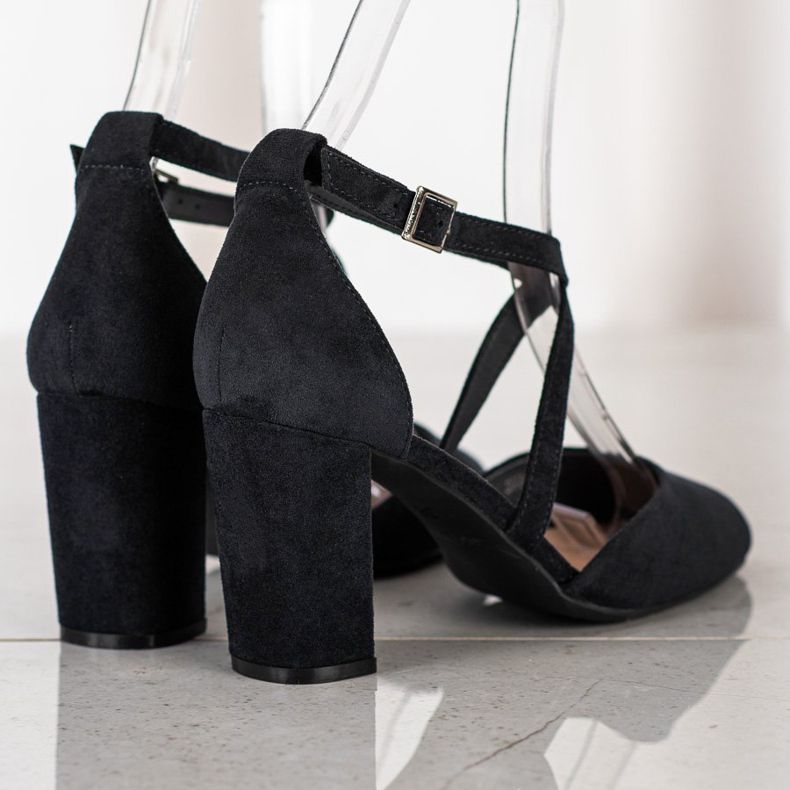 Décolleté Con Fibbia Sergio Leone nero 1