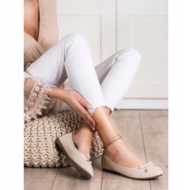 Clowse Ballerine beige 1