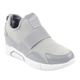 Scarpe sportive da donna grigie X-9761 grigio 1