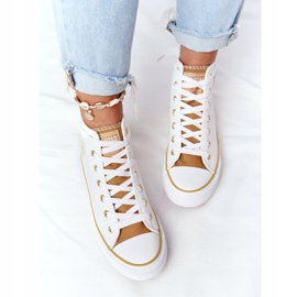 Sneakers Alte Donna Big Star HH274450 Bianco beige bianca 1