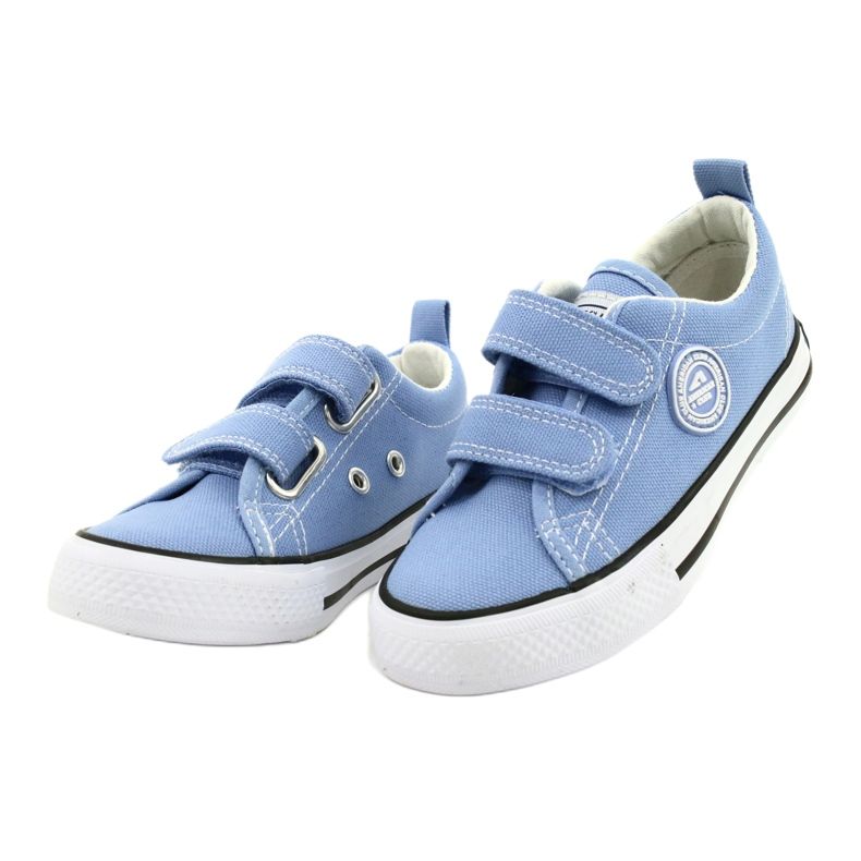 Sneakers blu americane American Club LH64/21 1