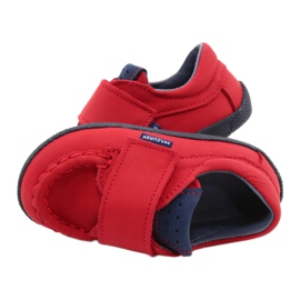 Mazurek Mococcasin da ragazzi in pelle rossa 113 rosso 4