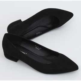 Nero Décolleté tacco basso nero CL70P Nero 1