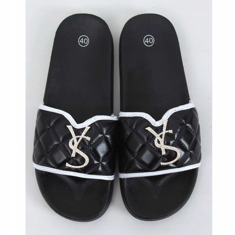 Pantofole nere BG77P da donna nere nero 1