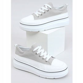 Grigie BL228P Sneakers grigie con suola alta grigio 1