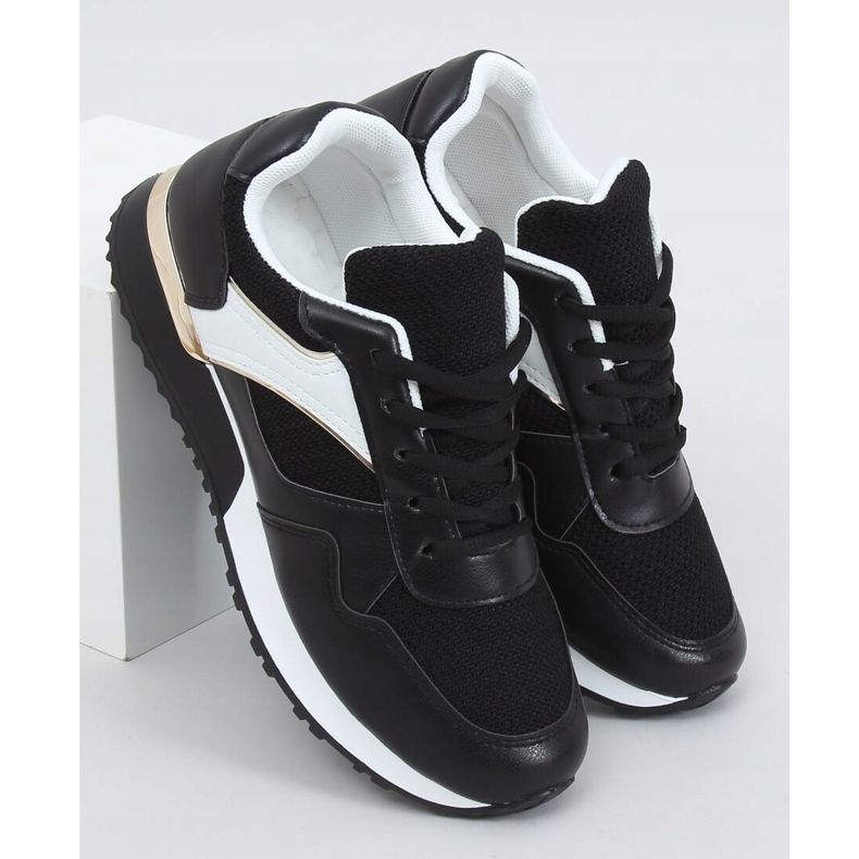 Nero VL134P Scarpe sportive nere 1