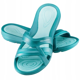 Ciabatte da piscina donna Aqua-Speed ​​Panama col. 42 verde 1