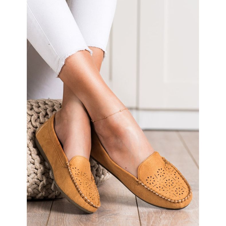 Best Shoes Mocassini Con Motivo Traforato marrone 2