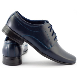 Lukas Scarpe da comunione da cerimonia per bambini J1 blu navy 1