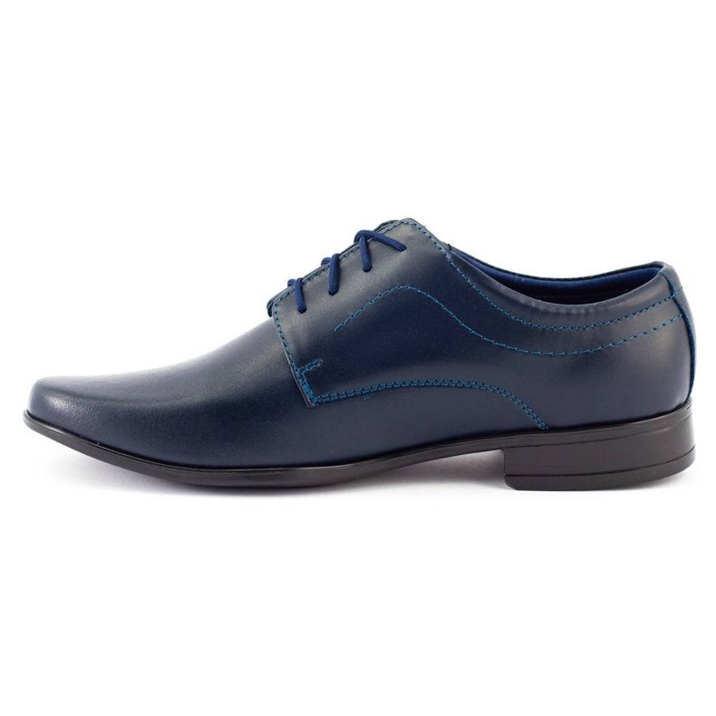 Lukas Scarpe da comunione da cerimonia per bambini J1 blu navy 3