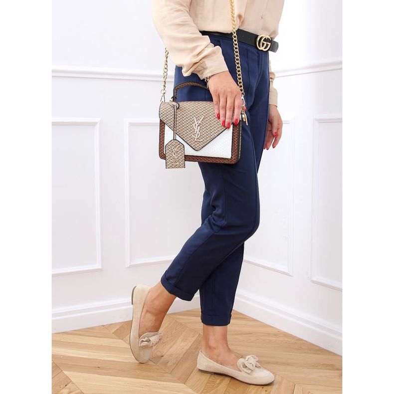 Mocassini da donna beige 9086 Beige 2