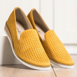 Goodin Signori traforati leggeri giallo 2