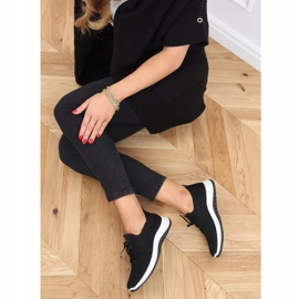 Nero BL1817-SP Calze nere scarpe sportive 2