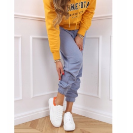 Sneakers donna bianche e arancioni A88-63 Orange bianca arancia 2