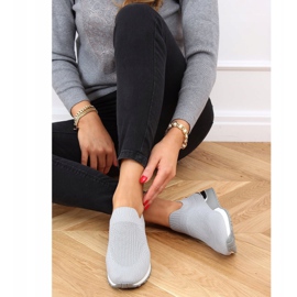Calzini grigi scarpe sportive LDH006 Grigio 2