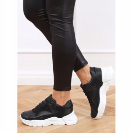 Scarpe sportive nere YL-45 Black nero 2