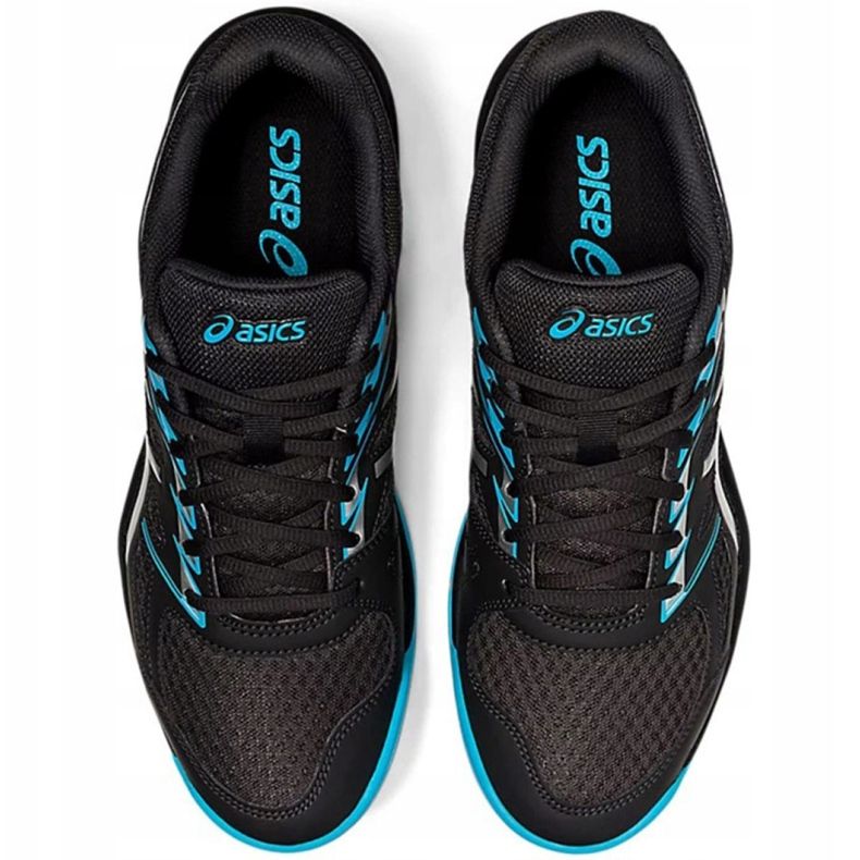 Asics Upcourt 4 M 1071A053 020 scarpe da pallavolo multicolore nero 2