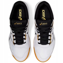 Asics Upcourt 4 M 1071A053 102 scarpe da pallavolo multicolore bianco 1