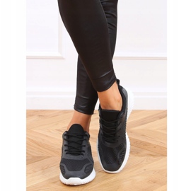 Nero KK-219 Scarpe sportive nere 2