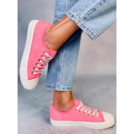 Sneakers rosa da donna 3176 Fucsia 2