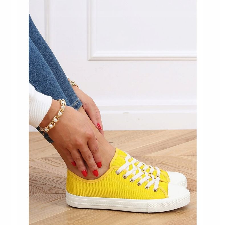 Sneakers da donna gialle 3176 Gialle giallo 2
