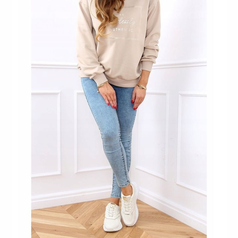 Beige GB-003 Scarpe sportive beige 2