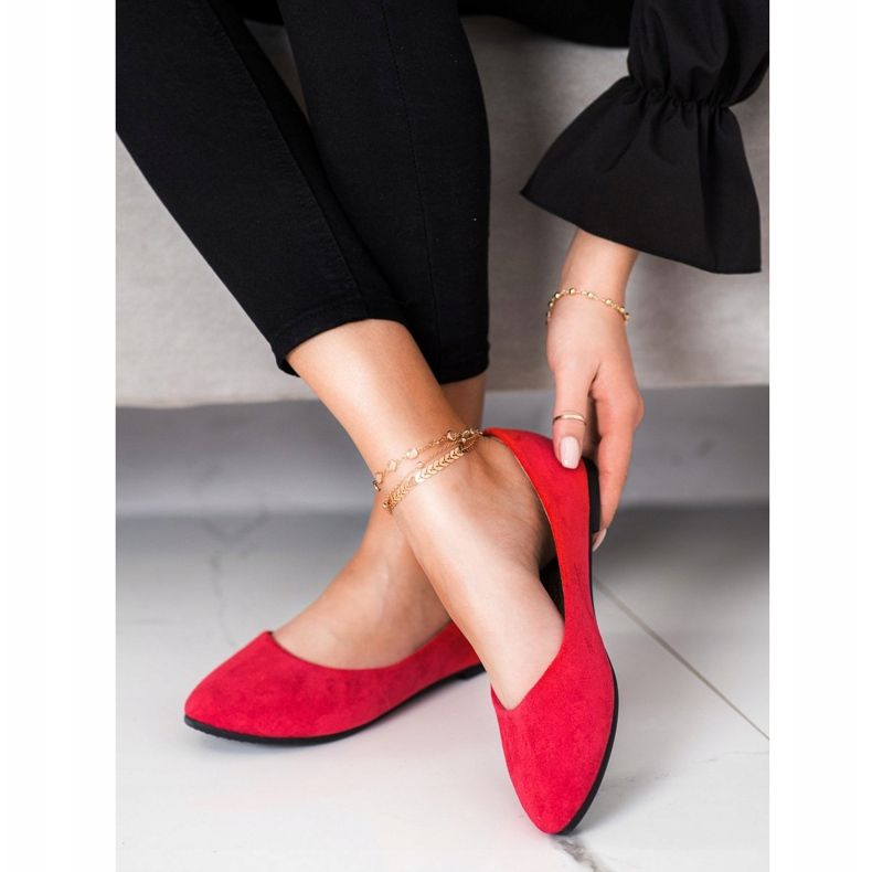 Ballerine classiche VINCEZA rosso 1