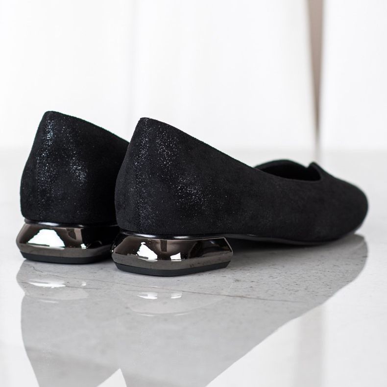 Décolleté Con Tacco Argento VINCEZA nero 2