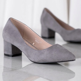 Goodin Décolleté Grigie In Spitz grigio 1