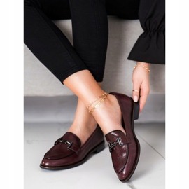 Scarpe Sergio Leone con stampa serpente rosso 1