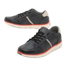 Scarpe casual da uomo Vices SD63-13 Navy 41 46 beige blu navy blu 2