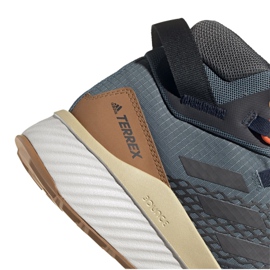 Scarpe Adidas Terrex Folgian Mid Gtx M EF6766 marrone nero arancia grigio 1