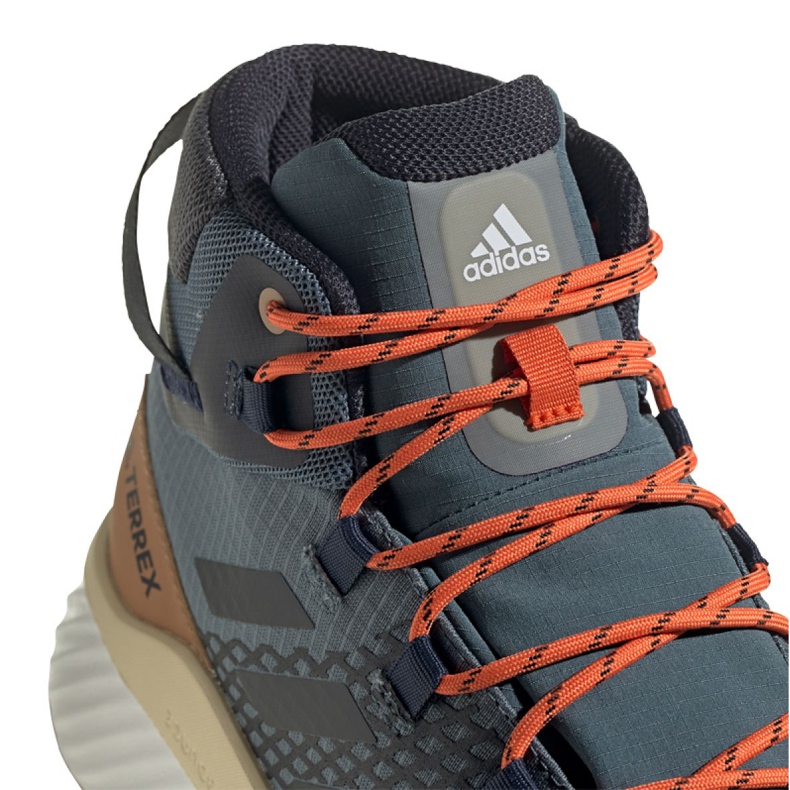 Scarpe Adidas Terrex Folgian Mid Gtx M EF6766 marrone nero arancia grigio 2