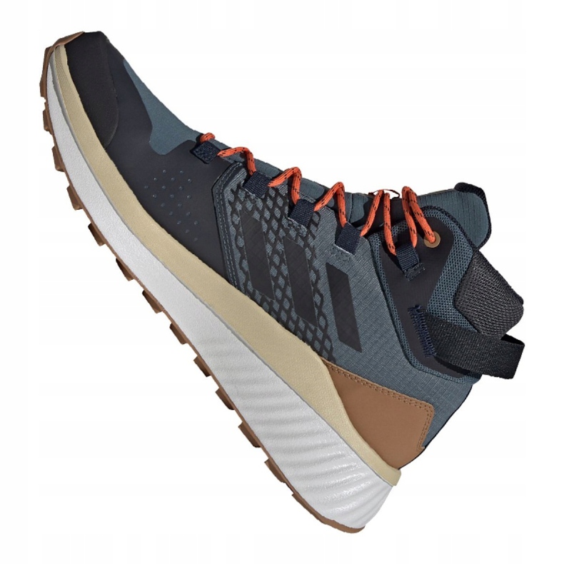 Scarpe Adidas Terrex Folgian Mid Gtx M EF6766 marrone nero arancia grigio 5