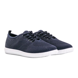 Sneaker Maci blu navy traforato 1