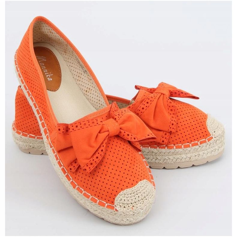 Espadrillas da donna Arancione J131-22 Arancione arancia 2