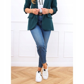 Sneakers da donna bianche CC-40 BIANCO/NERO 2