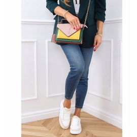 Sneakers da donna bianche 6110 Beige bianco 2