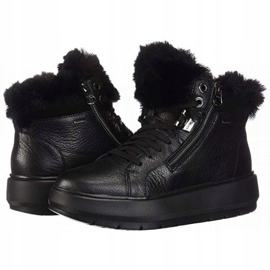 Geox D Kaula B Abx D Tumb Lea W D84AWD-00046-C9999 scarpe nero 1