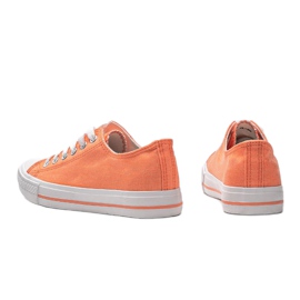 Sneakers Cora arancioni lucide arancia 1