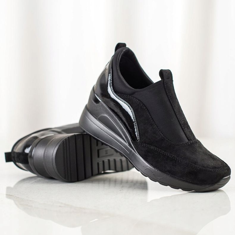 VINCEZA Slip On Scarpe nero 1
