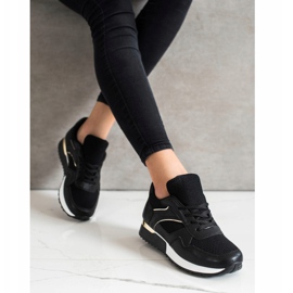 SHELOVET Sneakers alla moda per la primavera nero 2
