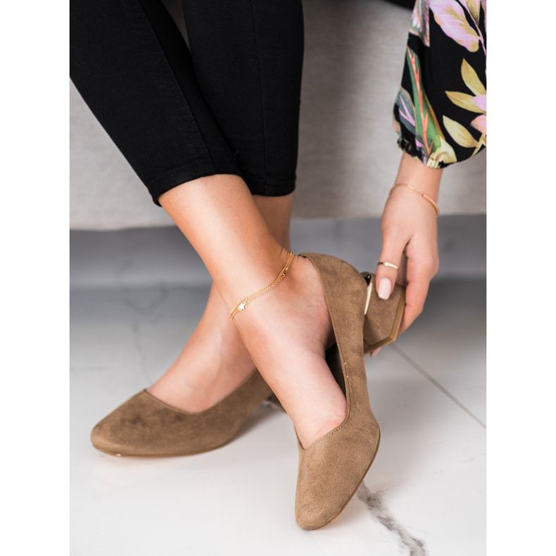 Filippo Décolleté con tacchi alti marrone 2