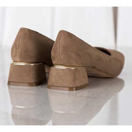 Filippo Décolleté con tacchi alti marrone 1