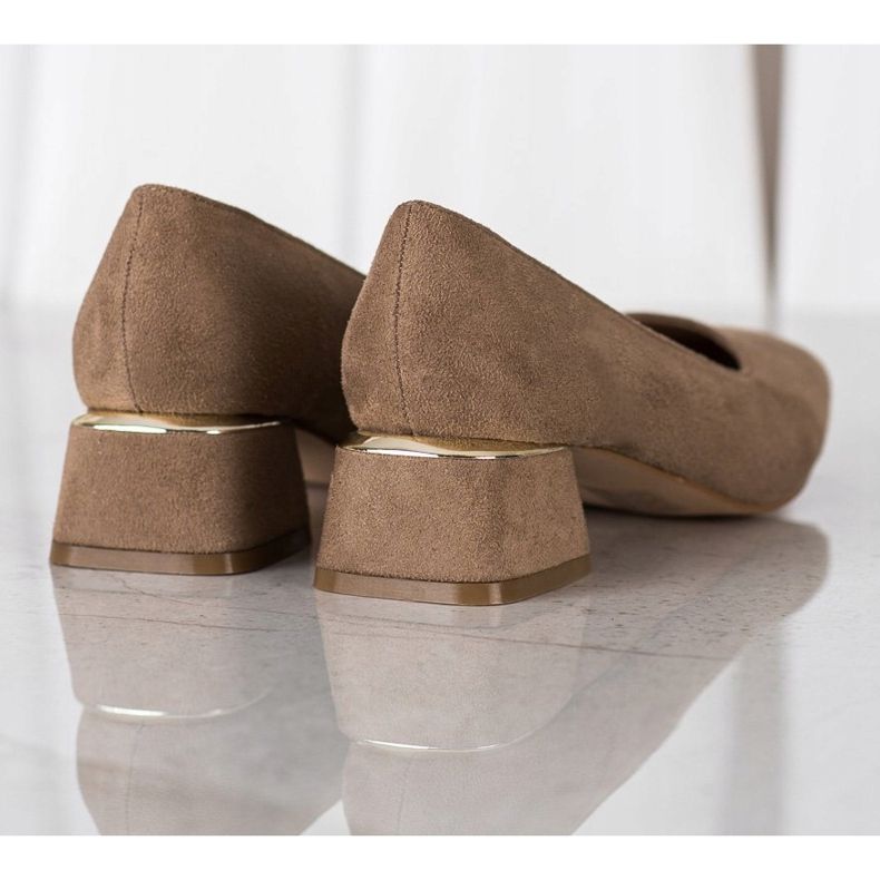 Filippo Décolleté con tacchi alti marrone 1