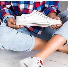 Filippo Scarpe sportive, sneakers in pelle bianco 1