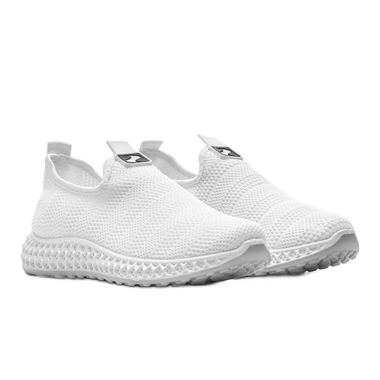 Katy scarpe sportive slip-on bianche bianca 2