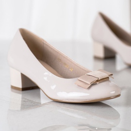 Eleganti décolleté VINCEZA beige 1